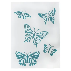 stencil mariposas