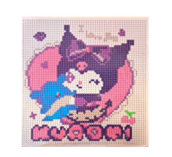 Kit Pintura Diamante Diamond Painting Kuromi - Image 3