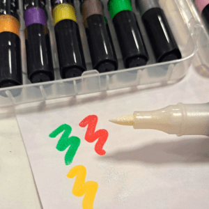 marcador glitter