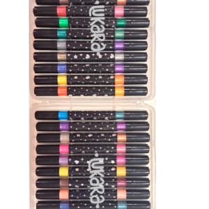 marcadores glitter x24