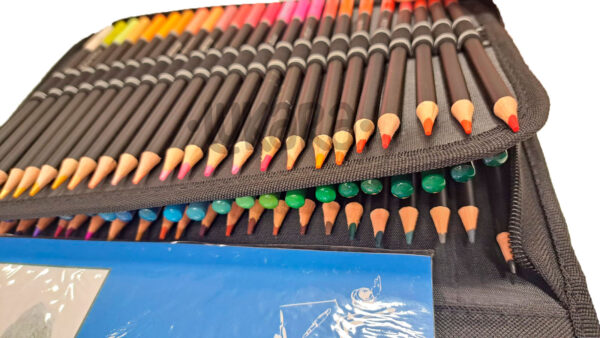 Set De Lapices De Colores Y Grafito Kit Para Dibujo Estuche - Image 2