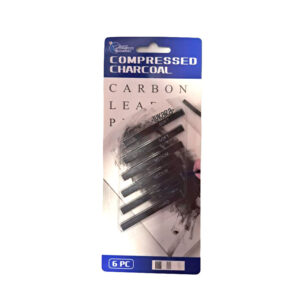 Carbonilla comprimida x6 barras para dibujo