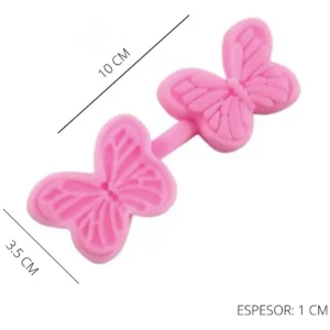 molde mariposa